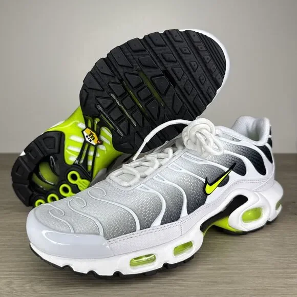 Nike Air Max Plus TN 'White Black Volt' DM0032-103 Men's Shoes Size